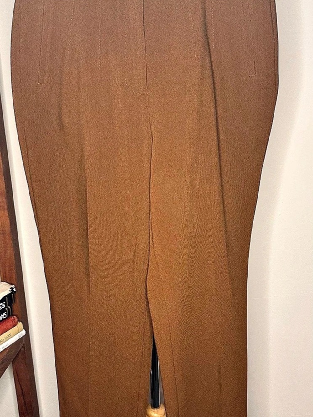 Nine West Tapered Maxi Skirt in Brown Size 8 NWT